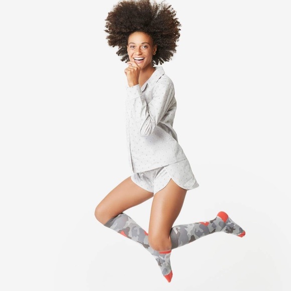 Figs Pajama Shirt and Shorts Set - Picture 2 of 9